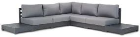 Loungeset 5 personen Aluminium Grijs Santika Furniture Santika Phantom