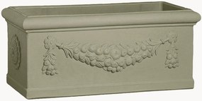 Outdoor plantenpot Rettangolo Festonato, H 30 cm