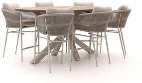 + 10% kassakorting | Barset Bellagio | 6 personen | Tuinset teakhout | 7-delig | Kees Smit Tuinmeubelen