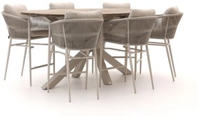 Barset Bellagio  | 6 personen | Tuinset teakhout | 7-delig | Kees Smit Tuinmeubelen