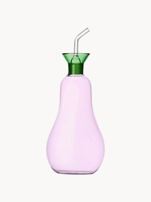 Handgemaakte azijn- en olie-dispenser Vegetables van borosilicaatglas