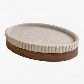 Wassila Zeepbakje Van Polyresin Naakt Beige - Sklum