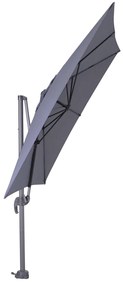 Garden Impressions Hawaii zweefparasol S 250x250 - donker grijs