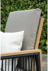 Garden Impressions San Capri lounge dining stoel - light teak aluminium