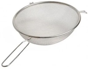 Bolzeef met steel, roestvrij staal,Ø 25 cm
