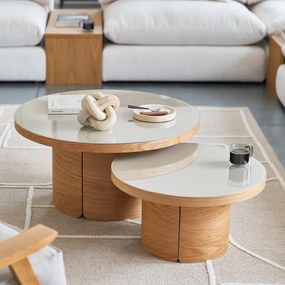 Set van 2 mimi tafels, Natesse