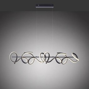 Eettafel / Eetkamer Design hanglamp zwart incl. LED en dimmer - Krisscross Design Binnenverlichting Lamp