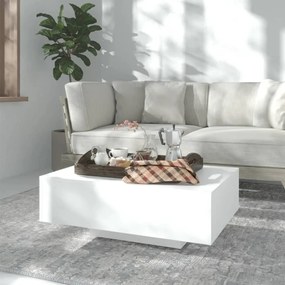 vidaXL Salontafel 85x55x31 cm bewerkt hout wit