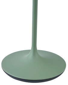 Tafellamp groen incl. LED IP65 oplaadbaar met laadstation - Bass