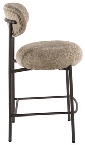 Ronde Barstoel Met Rugleuning