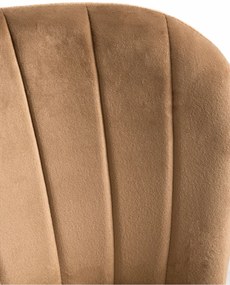 Pak 4 Fluwelen Luk Stoelen