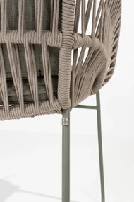 4 Seasons Outdoor Murcia tuinset olijfgroen met teakhouten Lucas tafel 240 cm * Sale *  Tuinset    houtkleur weerbestendig