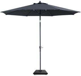 Camello Valerio Stokparasol M (excl. Voet) Aluminium Grijs