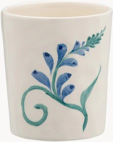 Handbeschilderde kopje Indigo Flora
