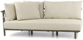 Loungeset tuin 5 personen Aluminium Taupe  4 Seasons Outdoor Ezra