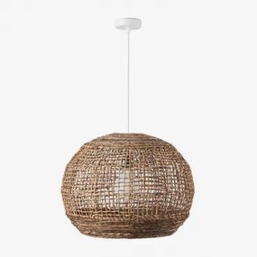 Udane Hangende Buitenplafondlamp Wit & Ø60 Cm - ↑45 Cm Udane - Sklum