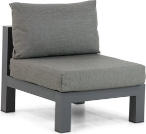 Hoek loungeset 6 personen Aluminium Grijs  Lifestyle Garden Furniture Luca