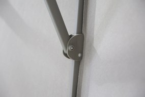 Zweefparasol  3x3m S2 Excellent (excl. voet) Taupe-naturel-bruin Camello Luna