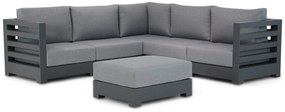 Hoek loungeset 5 personen Aluminium Grijs  Santika Furniture Santika Phantom