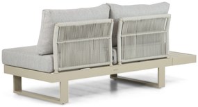 Hoek loungeset 6 personen Aluminium Taupe  Lifestyle Garden Furniture Lorenzo