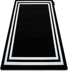 Tapijt HAMPTON Kader zwart - TWEEDE-KLASSE PRODUCT