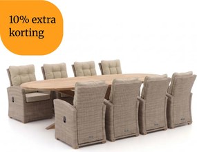 + 10% kassakorting | Diningset Intenso | 8 personen | Tuinset teakhout | 9-delig | Kees Smit Tuinmeubelen