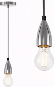 Plafondlamp Hanglamp Chroom APP358-1CP