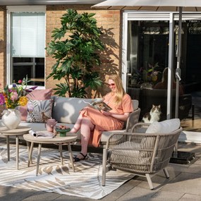 Garden Impressions Luzia loungeset 5-delig - taupe