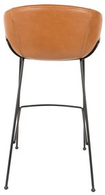 Zuiver Feston Hoge Design Barkruk PU-leer Bruin