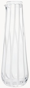 Mondgeblazen waterkaraf Stripe, 800 ml