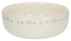 Saladeschaal, steengoed, strooitakje,Ø23 x 8 cm