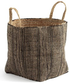 Gevlochten mand in jute, Jutlo