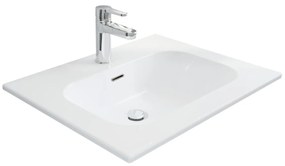 Saniclear Gera keramische wastafel 60cm met kraangat