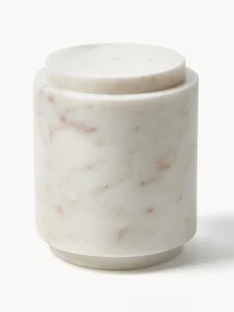 Marmeren opbergpot Simba, H 14 cm