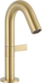 Ben Anello fonteinkraan met hendel rechts geborsteld messing