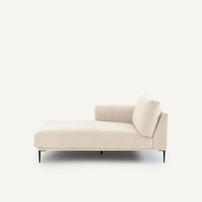 Longchair van gerecycled chenille, OSCAR, ontwerp Emmanuel Gallina