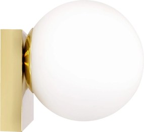 Wandlamp Wandlamp Glazen Bol Goud APP1009-1W