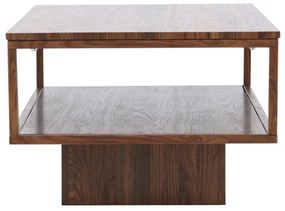 Salontafel Met Houten Frame - 60 X 130cm.