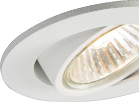 Set van 10 smart inbouwspots wit kantelbaar incl. Wifi GU10 - Cisco