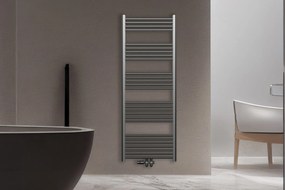 Sanigoods Base handdoek radiator 160x60cm 557 watt MO aansluiting geborsteld gunmetal