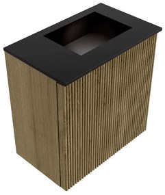 Mondiaz Joya 40cm toiletmeubel dusk met wastafel faye rechts zonder kraangat urban