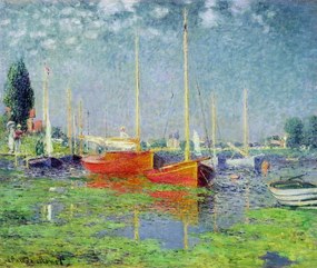 Claude Monet - Kunstreproductie Argenteuil, c.1872-5, (40 x 35 cm)
