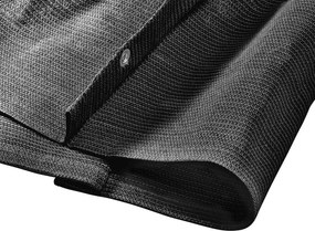 Platinum Harmonica schaduwdoek - B 2,0m L 3,0m - Antraciet