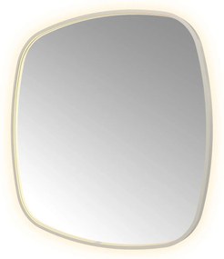 Hotbath &More Contour spiegel deens ovaal 100x100cm RVS