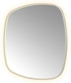 Hotbath &More Contour spiegel deens ovaal 100x100cm RVS