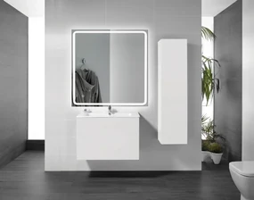 FOCCO Mia LED spiegel 80x80 met touch bediening