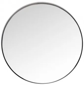 Ronde Wandspiegel Ø60 Cm In Metaal Gon Zwart - Sklum