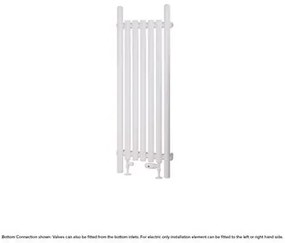 Eastbrook Lambourne horizontale radiator 40x120cm 649W wit mat