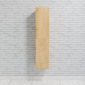 Zaro Beam kolomkast 160x35x35cm 2 deuren licht eiken