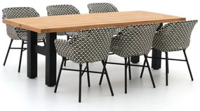 Hartman Delphine/Yasmani 240cm dining tuinset 7-delig